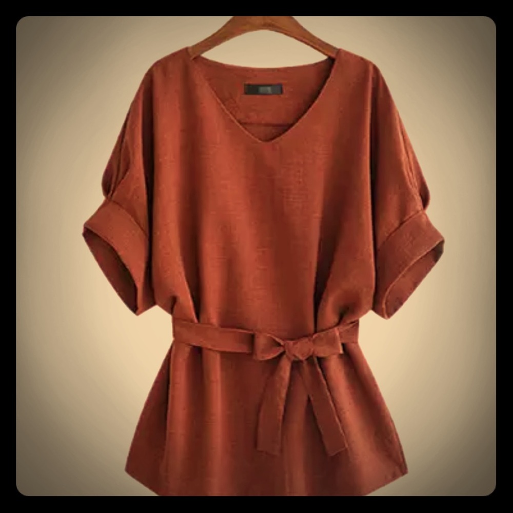 Linen Tunic Shirt